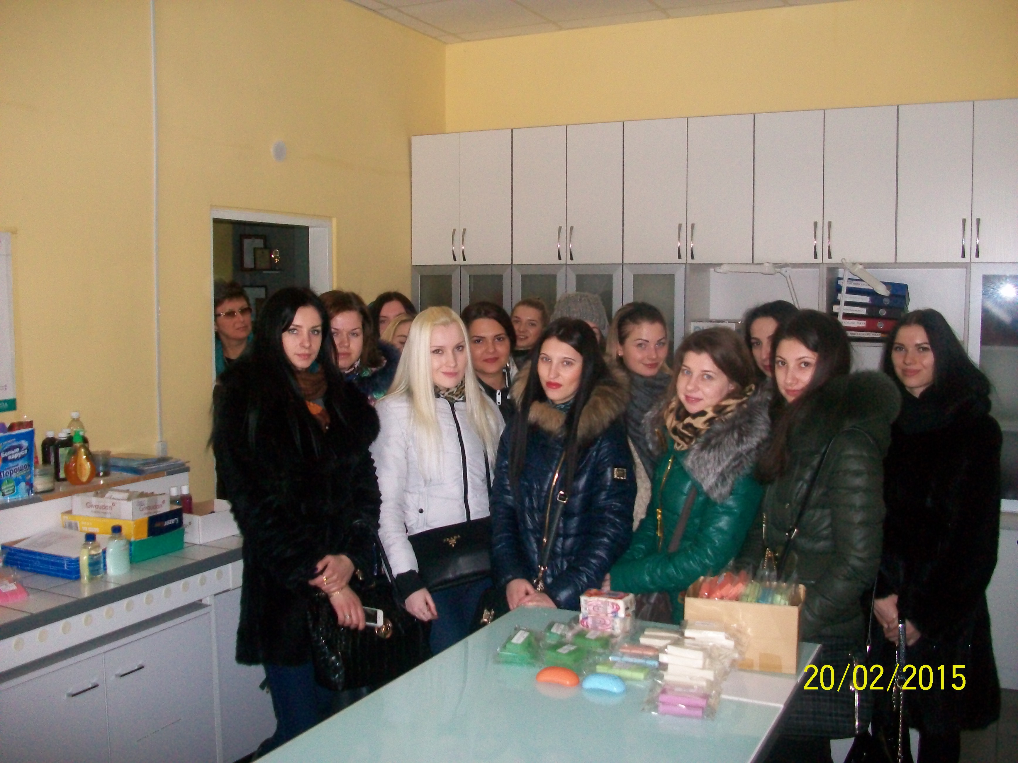 20 февраля 2015 года состоялась экскурсия на ПАО "Слобожанский мыловар" для студентов 5 курса специальности ТПКС